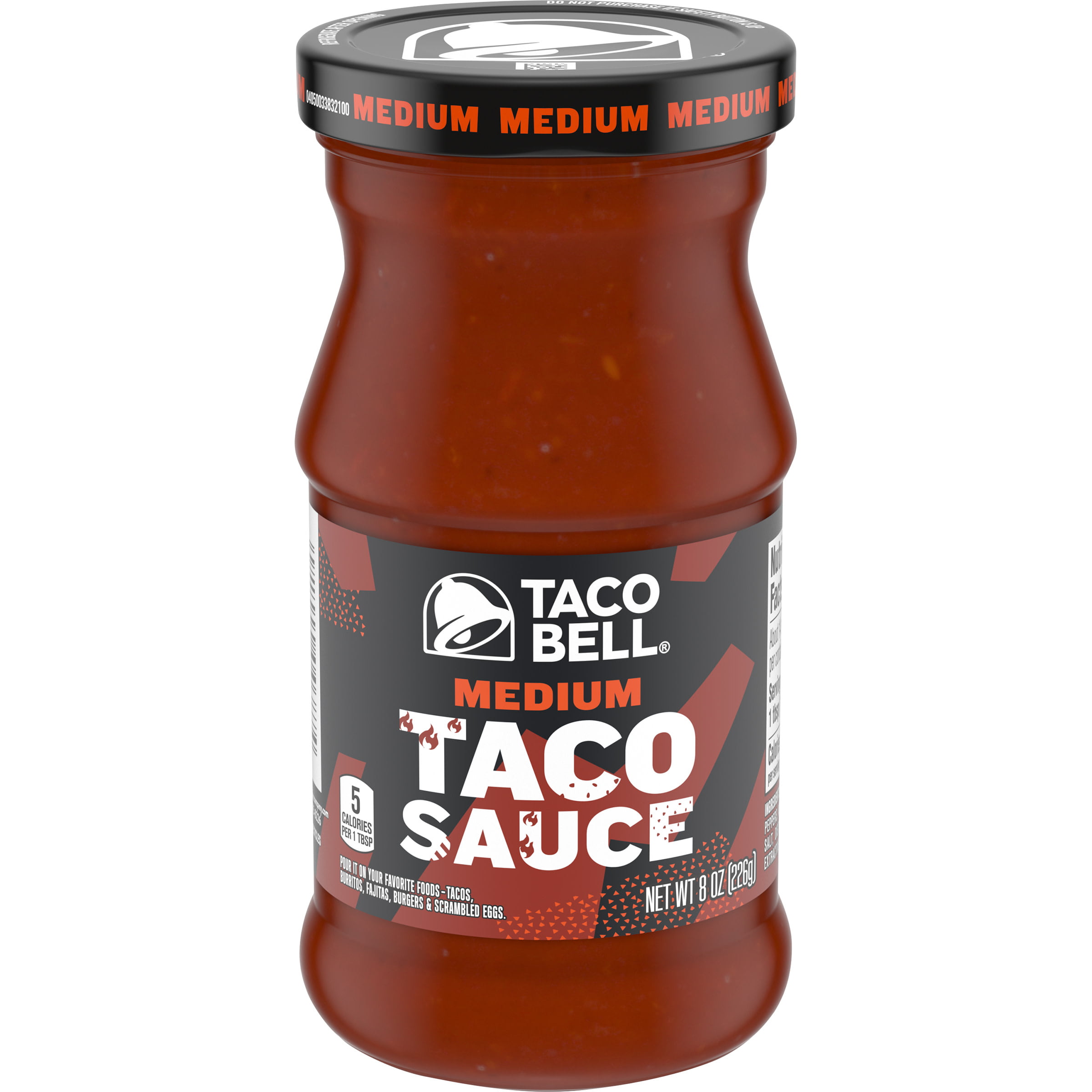 Taco Bell Medium Taco Sauce, 8 oz Bottle