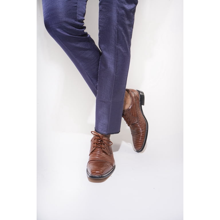 LIBERTYZENO Mens Finest Leather Lace Up Oxford Dress Shoes  display picture 3