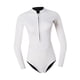 thumbnail image 2 of Traje de neopreno corto para mujer de 2 mm con cremallera frontal y protección solar. M, 2 of 9