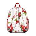 thumbnail image 3 of Lightweight Small Backpack for School with Cherry Design, Cute Fruit Pattern Bag for Daily Use, Stylish Travel Companion, 3 of 6