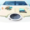 thumbnail image 3 of Marine Boat Yacht Porthole ABS Plastic Round Hatches Port Lights Replacement Windows Port Portlight, 3 of 4