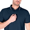thumbnail image 3 of Generra | Playeras Tipo Polo Casual con Ribete para Hombre 518747, 3 of 4