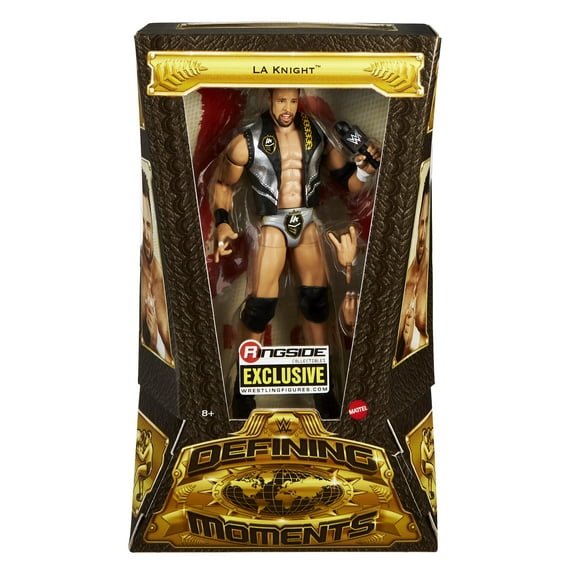 LA Knight - WWE Defining Moments Ringside Exclusive Mattel WWE Toy Wrestling Action Figure