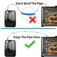 thumbnail image 4 of Tubo de extensión Reptile Fogger REPTIZOO para humidificador de reptiles, 4 of 9