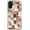 Brown Faith Collage, variant on Nautical Blue Beach Case for iPhone 16, Mediterranean Tile & Turtle, Unique Soft TPU Bumper Case Compatible for iPhone 16