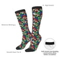 thumbnail image 5 of Saiise Mario By Funny Socks Men Women Boys Kids Adults Novelty Graphic Crew Tube Socks Crazy Design Casual Dress Socks for Sports,Running,Travel, 5 of 7