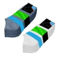 thumbnail image 1 of Unisex Solid Color Breathable Sports Comfortable Socks Boat Socks, 1 of 8