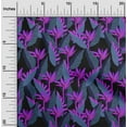 thumbnail image 2 of oneOone Cotton Poplin Twill Navy Blue Fabric Floral Craft Projects Decor Fabric Printed By The Yard 56 Inch Wide, 2 of 5