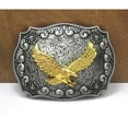 thumbnail image 4 of Hebilla de Cinturón de Vaquero Occidental con Hebilla de águila Realzada en Relieve Dorado con de Hierba Tang Hugo Hebilla del cinturón, 4 of 9