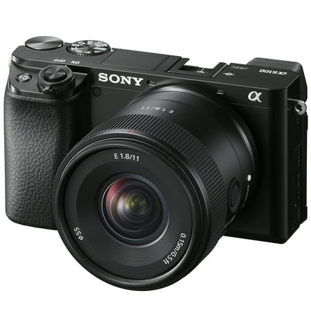 Sony - E 11mm F1.8 APS-C ultra-wide-angle prime lens - Black