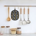 thumbnail image 5 of Pofeuu Watercolor Bathyscaphe Print Silicone Pot Mat Mitten With Hanging Loop Heat Resistant Oven Mitts Non-Slip Bbq Baking Smoking Potholders, 5 of 7