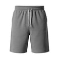 thumbnail image 5 of Trgacdwlo S-5XL Big and Tall Mens Beach Shorts Elastic Waist Mens Shorts Casual with Pocket Men's Gym Shorts Outdoor Golf Fishing Gray 5XL, 5 of 6