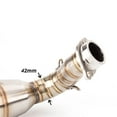 thumbnail image 5 of For BMW G310R 2017 to 2024 G310GS 17-24 G 310 G310 R / GS Escape Slip-on Motorcycle Exhaust Muffler And Link Pipe System, 5 of 9