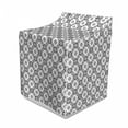 thumbnail image 1 of Tribal Washer Cover, Geometric Rhombuses and Triangles Composition, Waterproof Dustproof Decorative Fabric, 29" x 28" x 40", Charcoal Grey and White, by Ambesonne, 1 of 3