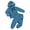 Blue, variant on Tiny Cutey Toddler Boy Girl Clothes Set Fall Winter Half Zip Hoodie and Jogger Pants Tracksuit Set for 2-3T
