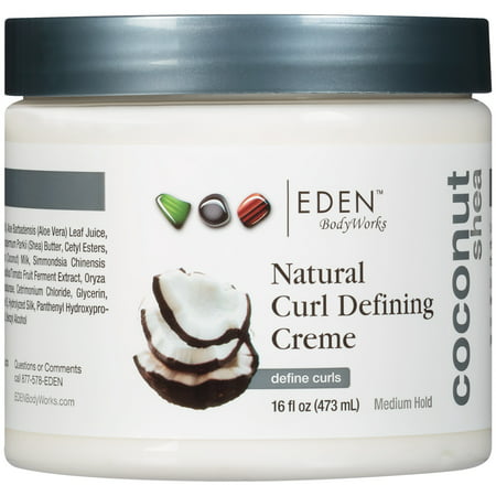 Eden BodyWorks Coconut Shea Medium Hold Natural Curl Defining Crème, 16 fl