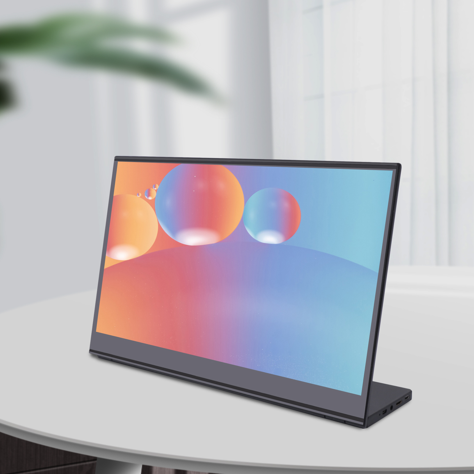 Miumaeov Portable Laptop Monitor Touchscreen 15.6" 1080P HDMI USB C