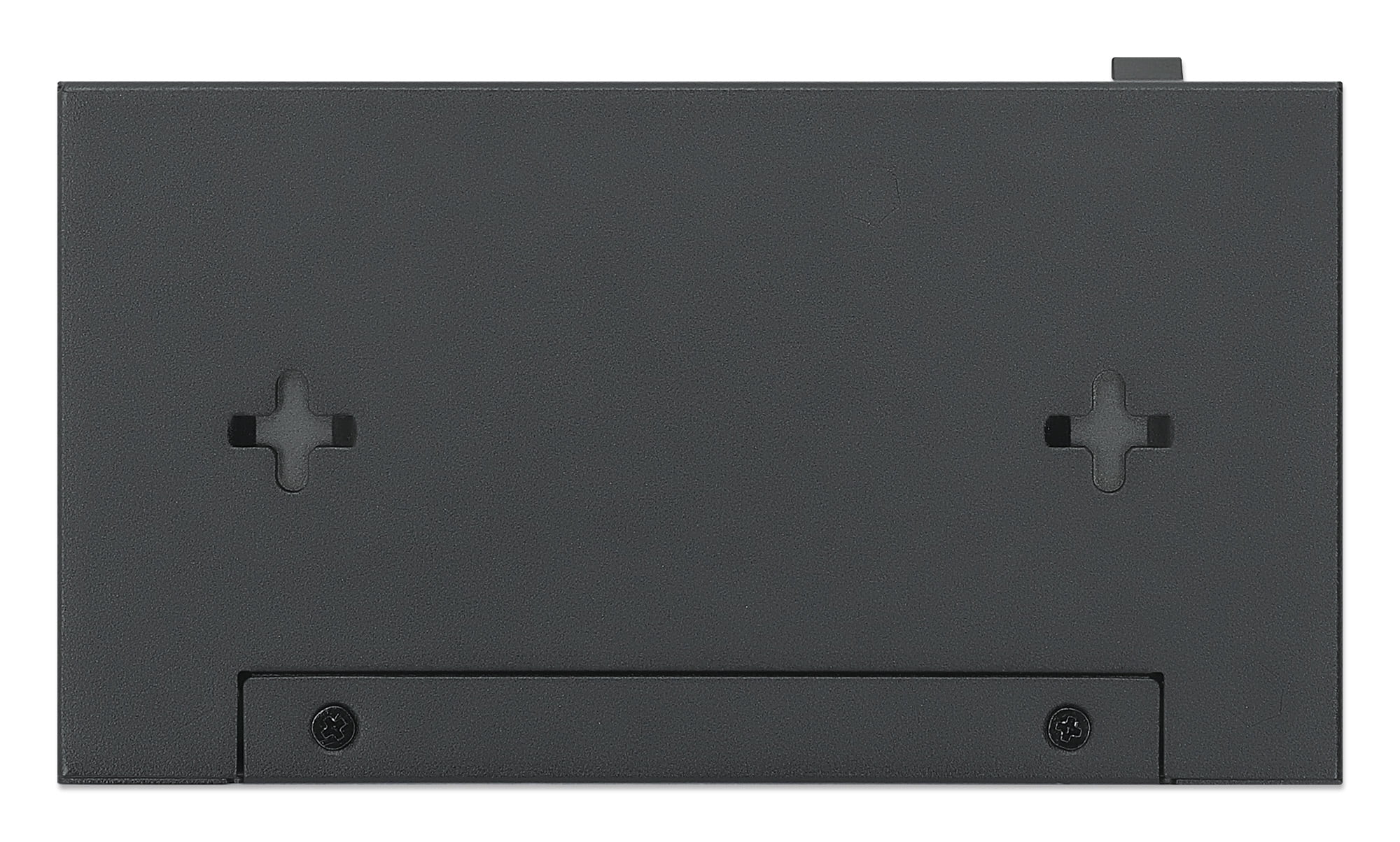 Intellinet PoE-Powered 5-Port Gigabit Switch with PoE-Passthrough | 60W, Rear-facing Ports, Fanless, Desktop Format, Wall-mount Option | NDAA-compliant