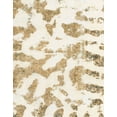 thumbnail image 1 of Ahgly Company Indoor Rectangle Abstract Blanched Almond Beige Abstract Area Rugs, 2' x 3', 1 of 6