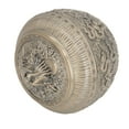 thumbnail image 1 of Metal Tea Canister, Vintage Decorative Tea Container with Sealed Lid, Multipurpose Storage Solution for Kitchen, Antique Bronze Look, Ideal for Loose Tea, Coffee, Sugar, 1 of 7