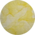 thumbnail image 2 of Addison Rugs Mayfield Washable Transitional Watercolors Gold Round Rug, 8' x 8', 2 of 5