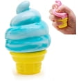 thumbnail image 4 of AsdQ Ice Cream Squishy, Slow Rise Sensory Fidget, Easter Basket Stuffers Party Favors, Soft TPR Stress, for Friends & Casual Acquaintances (Pink), 4 of 6
