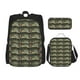 thumbnail image 1 of Easygdp Largemouth Bass Fish Mochila para Niños y Niñas con Set de Caja de Almuerzo y Estuche para Lápices 3 en 1, Mochila Escolar Estampada para Adolescentes, 1 of 7