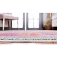 thumbnail image 3 of Unique Loom Quartz Lyon Rug Multi/Blue 5' 1" x 8' Rectangle Geometric Contemporary Perfect For Living Room Bed Room Dining Room Office, 3 of 6