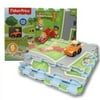 JamN' Products - 6 Piece Tile Mega Floor Mat with Vehicle, Little People