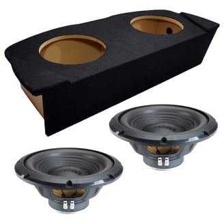 Hifonics BXS8D4 Brutus Shallow Mount Subwoofer (Black) ‚Äì 8 Inch