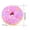 B, variant on Realistic Artificial Food Props, Artificial T-oy Donuts, Cute Stress Relief T-oy, White Colored Sprinkle Donut Refrigerator Magnet, 3D Simulated Food Squeeze T-oy