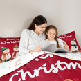 thumbnail image 5 of Castle Fairy Xmas Snowman 2Pcs Bedding Comforter Set for Teens Girls Boys,Merry Christmas Twin Comforter Sets,Happy New Year Breathable Bedding Set,Super Cozy Room Decor, 5 of 8