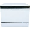 Sunpentown Delay Start Countertop Dishwasher, 2220 Series, White