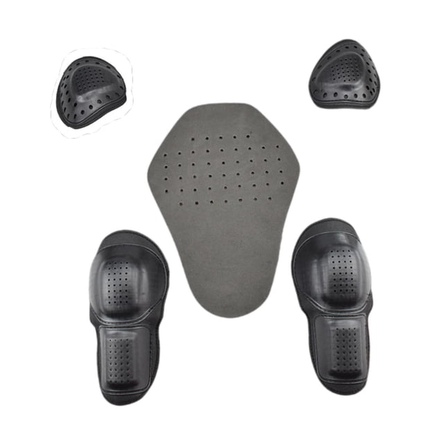 Conjunto de protector de conducción de motocicletas Motorbiña de protección para el cuerpo Utilidad Multifuncional Motorbiña extraíble Accesorio 5 piezas