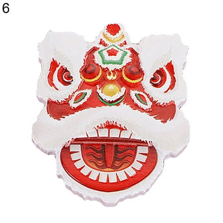

Wanwan Chinese Style Refrigerator Magnets Exquisite Resin Creative Cute Message Board Magnets for Blackboard