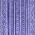 thumbnail image 1 of Ahgly Company Machine Washable Indoor Square Oriental Blue Modern Area Rugs, 3' Square, 1 of 4