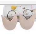 thumbnail image 4 of serony 2Pieces Ballet Toe Pouches Cushion Toe Caps Soft Toe Covers Toe Protectors Short, 4 of 9