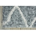 thumbnail image 5 of Nourison Galway Moroccan Shag Grey/Ivory 5' x 7' Area Rug, (5' x 7'), 5 of 6