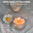 thumbnail image 5 of Flower Silicone Mold for Resin Candle Mold, 3D Valentine's Day Candle Soap Mould Cake Fondant Chocolate Mold Epoxy Casting Resin Mould for Craft Handmade Gift, 5 of 6