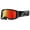 Black Mirror Red Lens, variant on Vision 8 MX ATV MTB Off Road Goggle