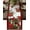 Color 13, variant on Rdsfhsp Table Runner, Christmas Tree Snowman Holly Winter Snowflake Gray Cotton and Linen Dresser Scarf Table Runner for Kitchen Dinner Table, 13x72 Inch