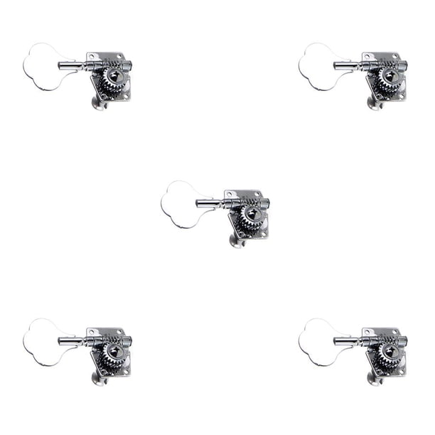 Yuarrent Clavijas de afinación para bajo eléctrico con apertura derecha/izquierda, afinadores de cabezas de máquina para bajo, accesorios para bajo Type2 NO2