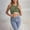 Green, variant on Pxiakgy Seamless Workout Tank Top for Women with Built In Bra, Padded Racerback Athletic Yoga Camisole Women's Solid Color Round Neck Vest Fashion Casual Top Black L