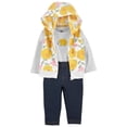 thumbnail image 2 of Conjunto Carter´s Child of Mine Niña 6-9 M Estampado Floral Amarillo 3 Piezas, 2 of 4