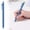 B, variant on Retractable Gel Pens 4-Pack, 0.5mm Smooth Writing Ballpoint Pens with 10ml Ink, Colorful Pens for Journaling, Lavender