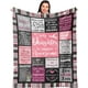 thumbnail image 1 of LHSHID Daughter Gifts Gifts for Daughter from Mom Daughter Birthday Gifts Idea Daughter Gift from Mom Dad Birthday Gifts for Daughter Adult Birthday Gifts Blanket for Daughter 30"x40", 1 of 6