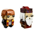 thumbnail image 3 of Limited Edition LEGO 41621 BrickHeadz Ron Weasley & Albus Dumbledore Building Kit 245 Piece, 3 of 5