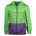 thumbnail image 3 of Sudadera con capucha de cosplay Marvel Avengers para niños, Pantera Negra, 3 of 7