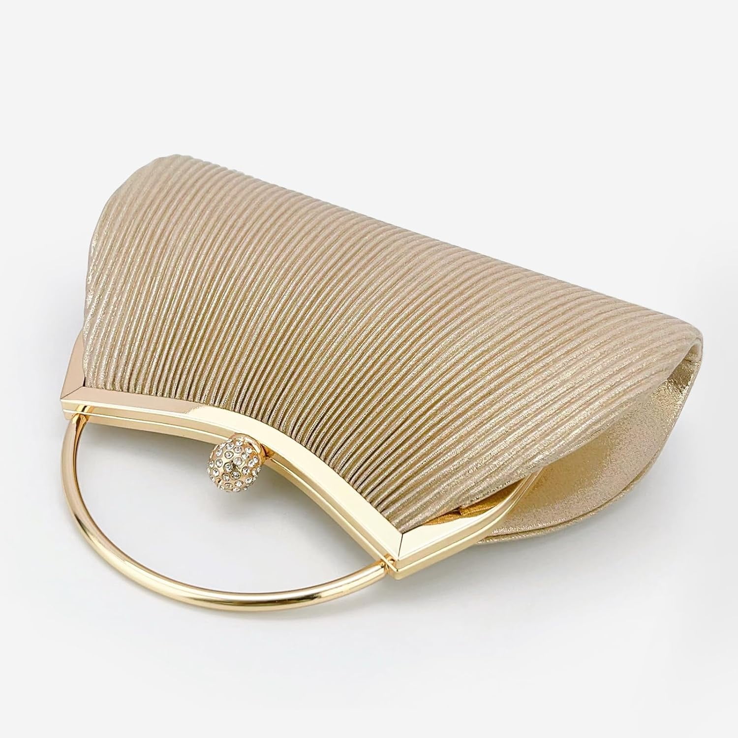 Clutch Purses for Women Evening Bags Party Clutches Handbag With Detachable Chain Strap for Cocktail Party Wedding