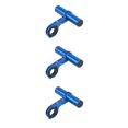 thumbnail image 4 of bedienty Mountain Bicycle Handlebar Extender Universal Handle Bar Speed Meter Holder Extension Bracket Adapter Outdoor Frame Blue Aluminum Alloy 3Set, 4 of 6